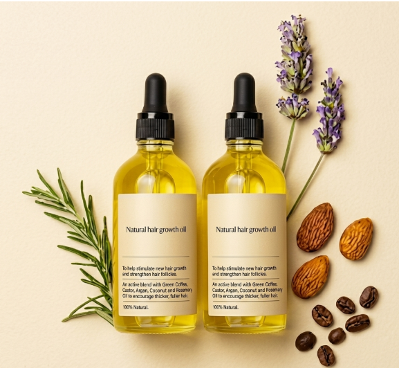 Natural Hair Growth Oil (Pack of 2)