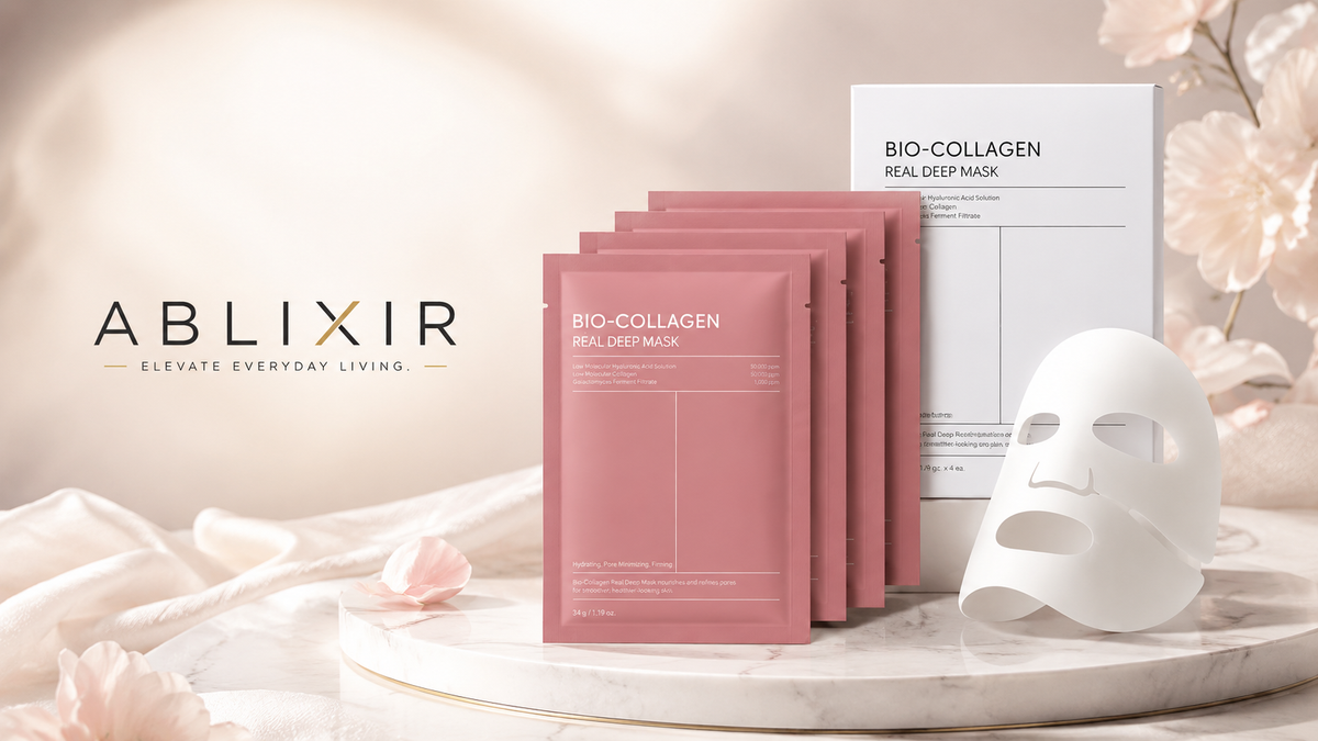 ABLIXIR CollaVeil™ Bio-Collagen Mask Set — Pack of 3