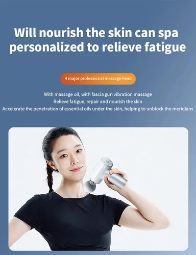 Ablixir Mini Gun Massager Machine for Pain Relief
